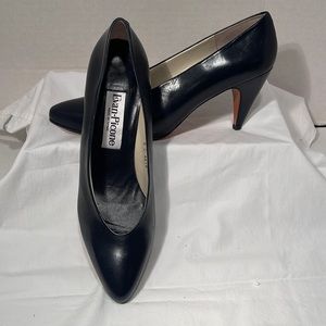 EVAN PICONE NAVY BLUE HEELS SIZE 9W